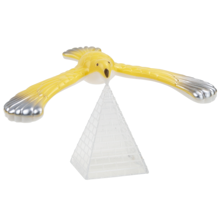 TG71289 MAGISCHE PYRAMIDE BALANCIERENDER VOGEL ANTI-GRAVITATION BALANCIERENDE FIGUR