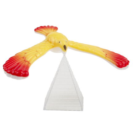 TG71289 MAGISCHE PYRAMIDE BALANCIERENDER VOGEL ANTI-GRAVITATION BALANCIERENDE FIGUR
