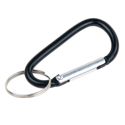TG71292 Schlüsselanhänger Karabiner Schlüsselring mit Metallring