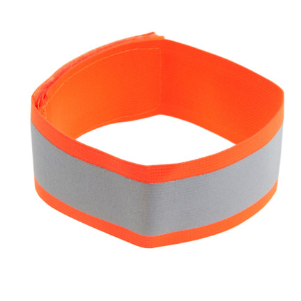 TG71299-2 ORANGE REFLEKTIERENDE ARMBINDE FÜR LAUFRAD ARM KLETTVERSCHLUSS