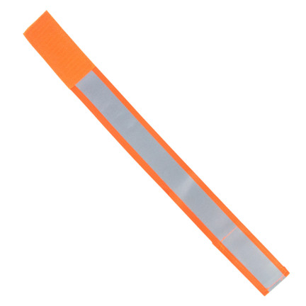 TG71299-2 ORANGE REFLEKTIERENDE ARMBINDE FÜR LAUFRAD ARM KLETTVERSCHLUSS