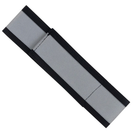 TG71299-3 schwarzes reflektierendes Armband zum Laufen und Radfahren für Arm und Hand, mit Klettverschluss, Arbeitsschutz