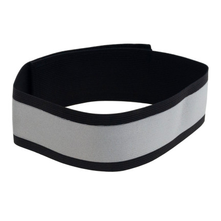 TG71299-3 schwarzes reflektierendes Armband zum Laufen und Radfahren für Arm und Hand, mit Klettverschluss, Arbeitsschutz