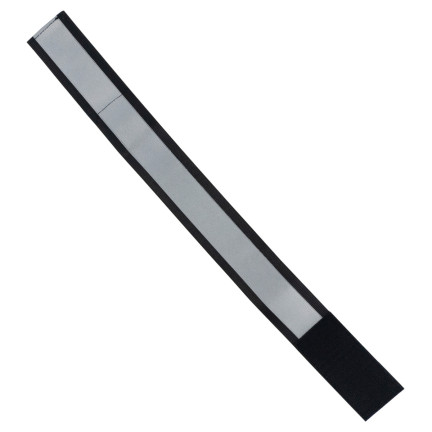 TG71299-3 schwarzes reflektierendes Armband zum Laufen und Radfahren für Arm und Hand, mit Klettverschluss, Arbeitsschutz