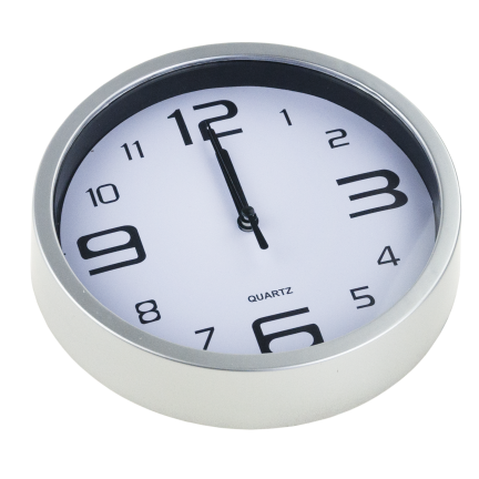 TG71354-2 WANDUHR LESBAR SEKUNDENZEIGER STILVOLL DICK FÜR WOHNZIMMER KÜCHE