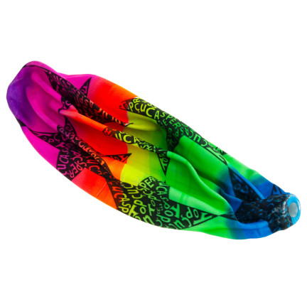 TG71357 GUMMIBALL BUNTE REGENBOGENSTERNE FÜR KINDER INDOOR OUTDOOR