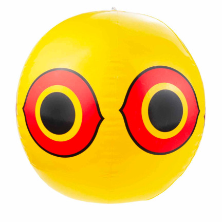 TG71386 GELBER VOGELABSCHRECKUNGSBALLON TAUBEN STARE FÜR VOGELVERSCHEUCHUNG