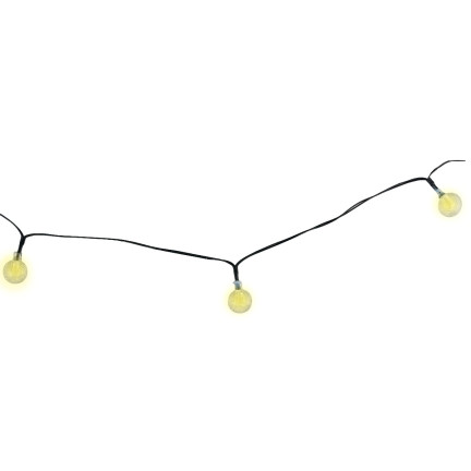 TG71398-1 SOLARLAMPE GARLANDE 20LED 5M GARTENLAMPE FÜR BALKON LICHTERKREIS