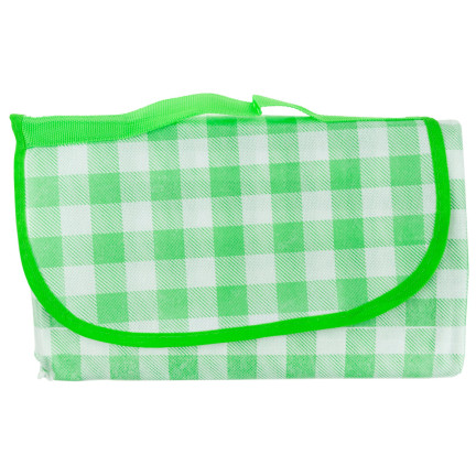 TG71411-2 GROSSE PICKNICK-REISESTRANDDECKE WASSERDICHTE MATTE GRÜN