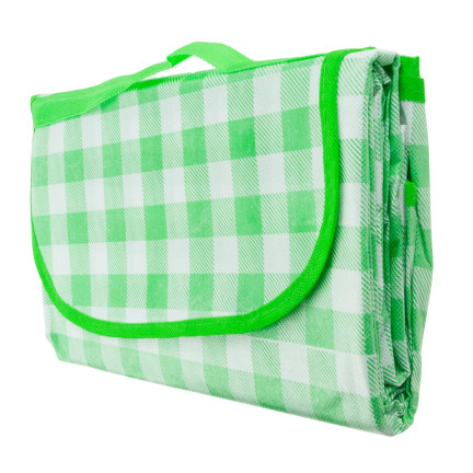 TG71411-2 GROSSE PICKNICK-REISESTRANDDECKE WASSERDICHTE MATTE GRÜN