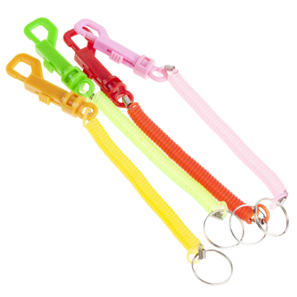 TG71991 – bunter, aufblasbarer Gummiball mit Feder, weich, an einer Schnur, zum Training