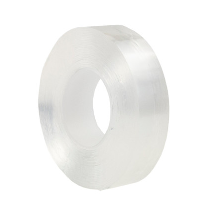 Doppelseitiges Montageband, wiederverwendbar, transparent, 3 cm x 5 m