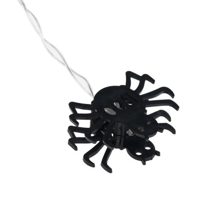 TG73004 LICHTER SPINNEN 10 LED LICHT GIRLANDE HALLOWEEN DEKORATIONEN GESPENSTISCH