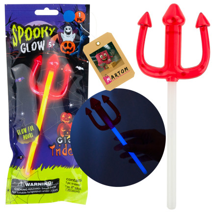 TG73008 DREIZACK HALLOWEEN GLÜHEN