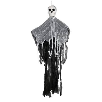 TG74161 Hängende Halloween-Dekoration: Totenkopf, Geist, Gespenst