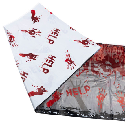 TG74162 GESCHIRR SET HALLOWEEN DEKORATIONSEN TISCHDECKE TASSEN TELLER SERVIETTEN