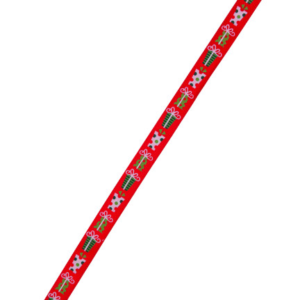 TG74285-1 SCHLEIFENBAND WEIHNACHTSDEKORATION GESCHENK KRANZ 4,5M
