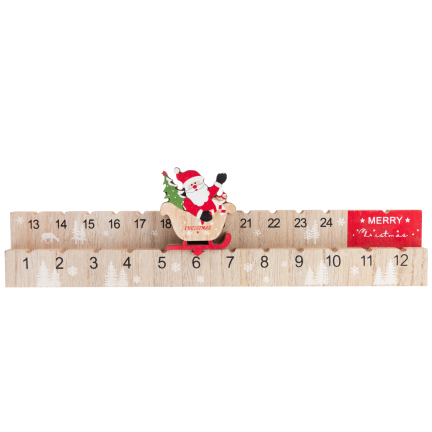 TG75368 ADVENTSKALENDER HOLZ MICKEY GESCHENK WEIHNACHTEN
