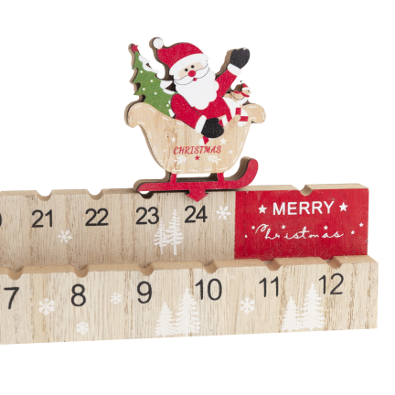 TG75368 ADVENTSKALENDER HOLZ MICKEY GESCHENK WEIHNACHTEN