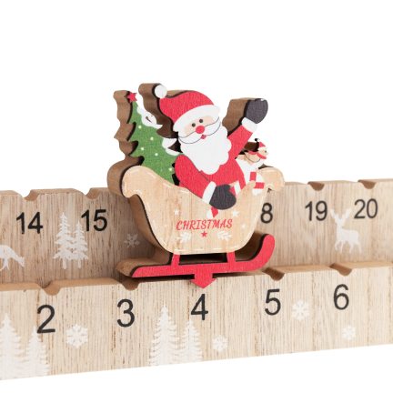 TG75368 ADVENTSKALENDER HOLZ MICKEY GESCHENK WEIHNACHTEN