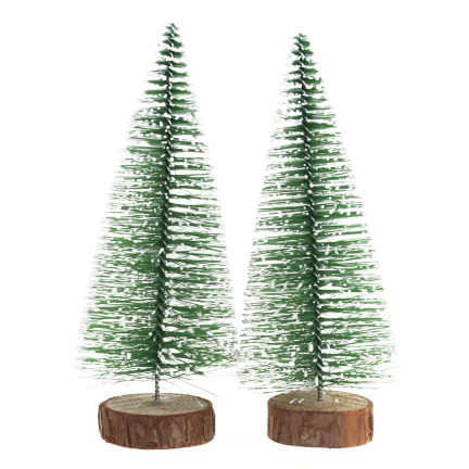 TG75848 WEIHNACHTSBAUMSCHMUCK HOLZ METALL 2 STK/KPL