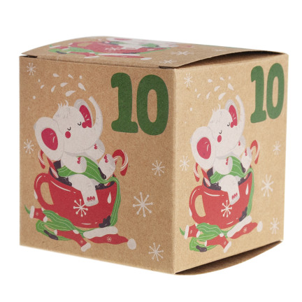 Adventskalender, Faltboxen, leer, zum Selbermachen, aus Papier