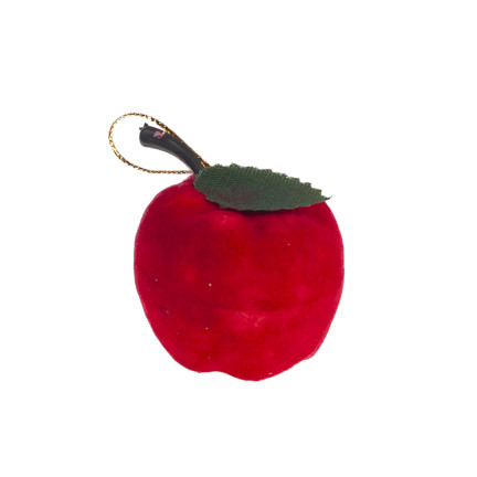 TG76403 Äpfel, Apfel-Anhänger, Styropor-Kugeln, 6 Stück, für Weihnachtsgestecke und Kränze