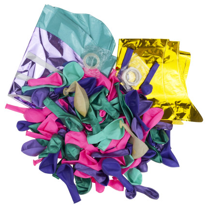 TG76543 BALLONGIRLANDE MEERJUNGFRAU MEER PASTELL BALLONSET 
