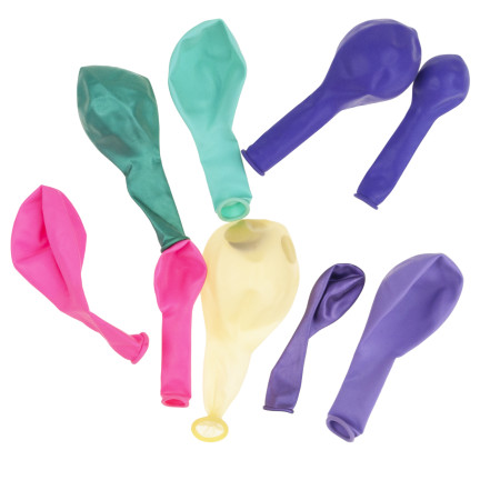 TG76543 BALLONGIRLANDE MEERJUNGFRAU MEER PASTELL BALLONSET 
