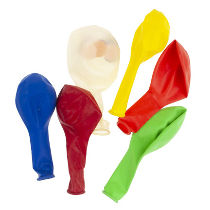 TG76544 BALLONGIRLANDE SET BUNTE BALLONS 120 ELEMENTE KONFETTI GEBURTSTAGSPARTY