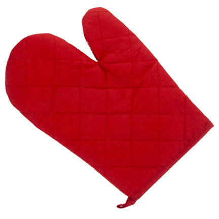 TG76545 Küchenhandschuh mit Weihnachtsmotiv – weihnachtlicher Pfotenabdruck – Weihnachten