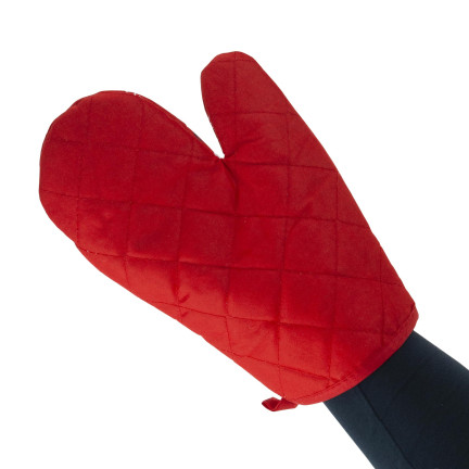 TG76545 Küchenhandschuh mit Weihnachtsmotiv – weihnachtlicher Pfotenabdruck – Weihnachten