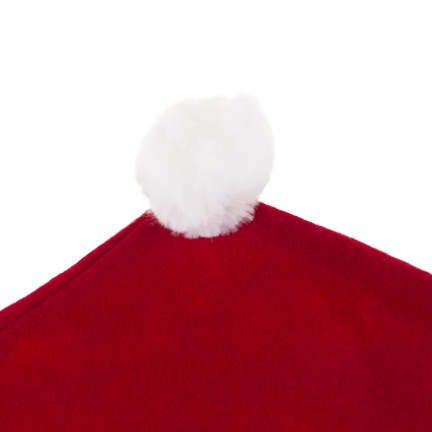 TG76548 Kopfstützenbezüge für das Auto, Weihnachtsmann-Mütze, 4er-Set