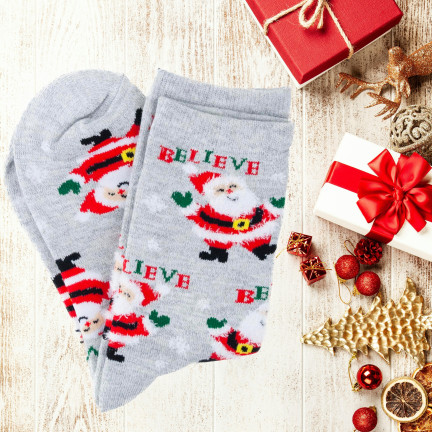 TG76549-1 BAUMWOLLSOCKEN WEIHNACHTEN DESIGNS SOCKEN WEIHNACHTEN FÜR MONTAG
