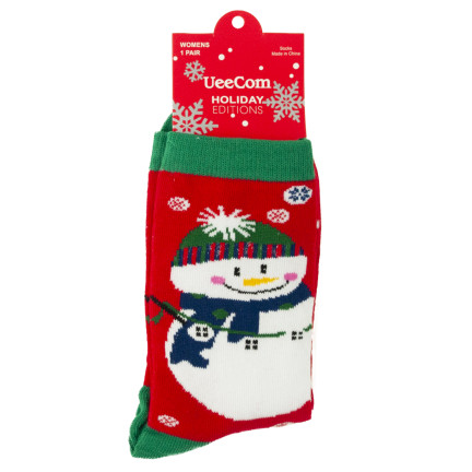 TG76549-3 BAUMWOLLSOCKEN WEIHNACHTEN DESIGNS SOCKEN WEIHNACHTEN FÜR MONTAG