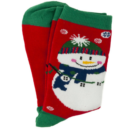 TG76549-3 BAUMWOLLSOCKEN WEIHNACHTEN DESIGNS SOCKEN WEIHNACHTEN FÜR MONTAG