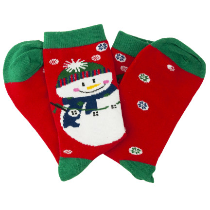 TG76549-3 BAUMWOLLSOCKEN WEIHNACHTEN DESIGNS SOCKEN WEIHNACHTEN FÜR MONTAG
