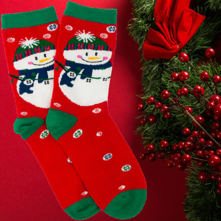TG76549-3 BAUMWOLLSOCKEN WEIHNACHTEN DESIGNS SOCKEN WEIHNACHTEN FÜR MONTAG