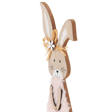 TG77277 Osterdekoration, Holzhase, Osterfigur