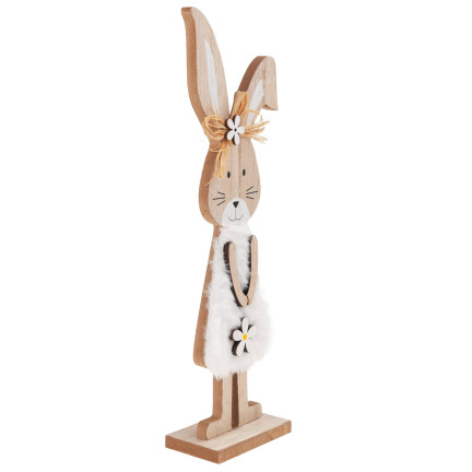 TG77277 Osterdekoration, Holzhase, Osterfigur