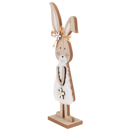 TG77277 Osterdekoration, Holzhase, Osterfigur