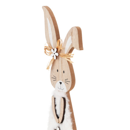 TG77277 Osterdekoration, Holzhase, Osterfigur