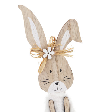 TG77277 Osterdekoration, Holzhase, Osterfigur