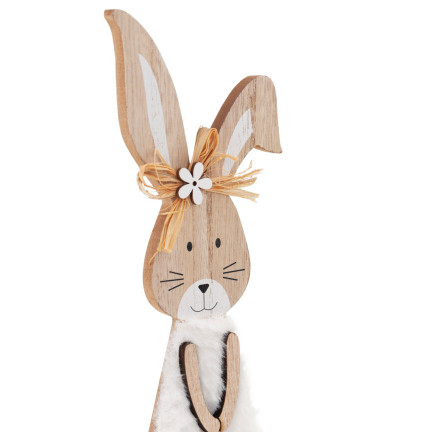 TG77277 Osterdekoration, Holzhase, Osterfigur