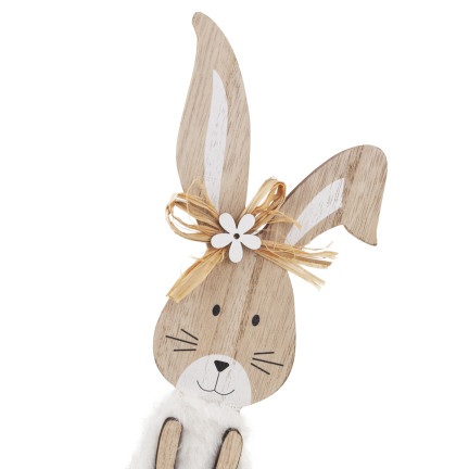 TG77277 Osterdekoration, Holzhase, Osterfigur