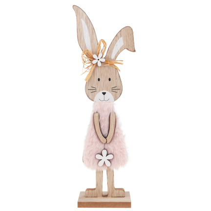 TG77277 Osterdekoration, Holzhase, Osterfigur