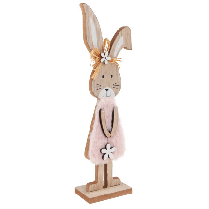 TG77277 Osterdekoration, Holzhase, Osterfigur