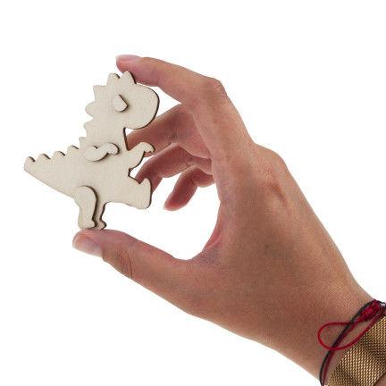 TG77430 MALSET HOLZMAGNETE TIERE FARBEN