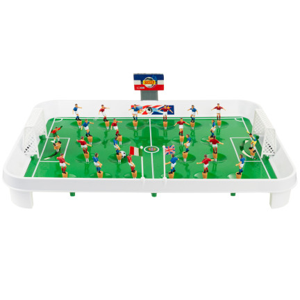 TG77434 TISCHFUSSBALL AUF FEDERN FAMILIENSPORTSPIEL