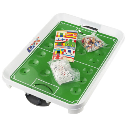 TG77434 TISCHFUSSBALL AUF FEDERN FAMILIENSPORTSPIEL